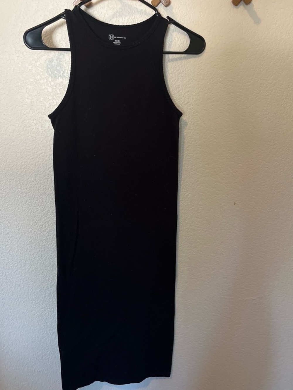 Black body con maxi dress
